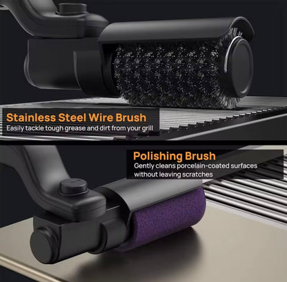 GrillDuty™ Electric Grill Brush — Deep Clean in 60 Seconds